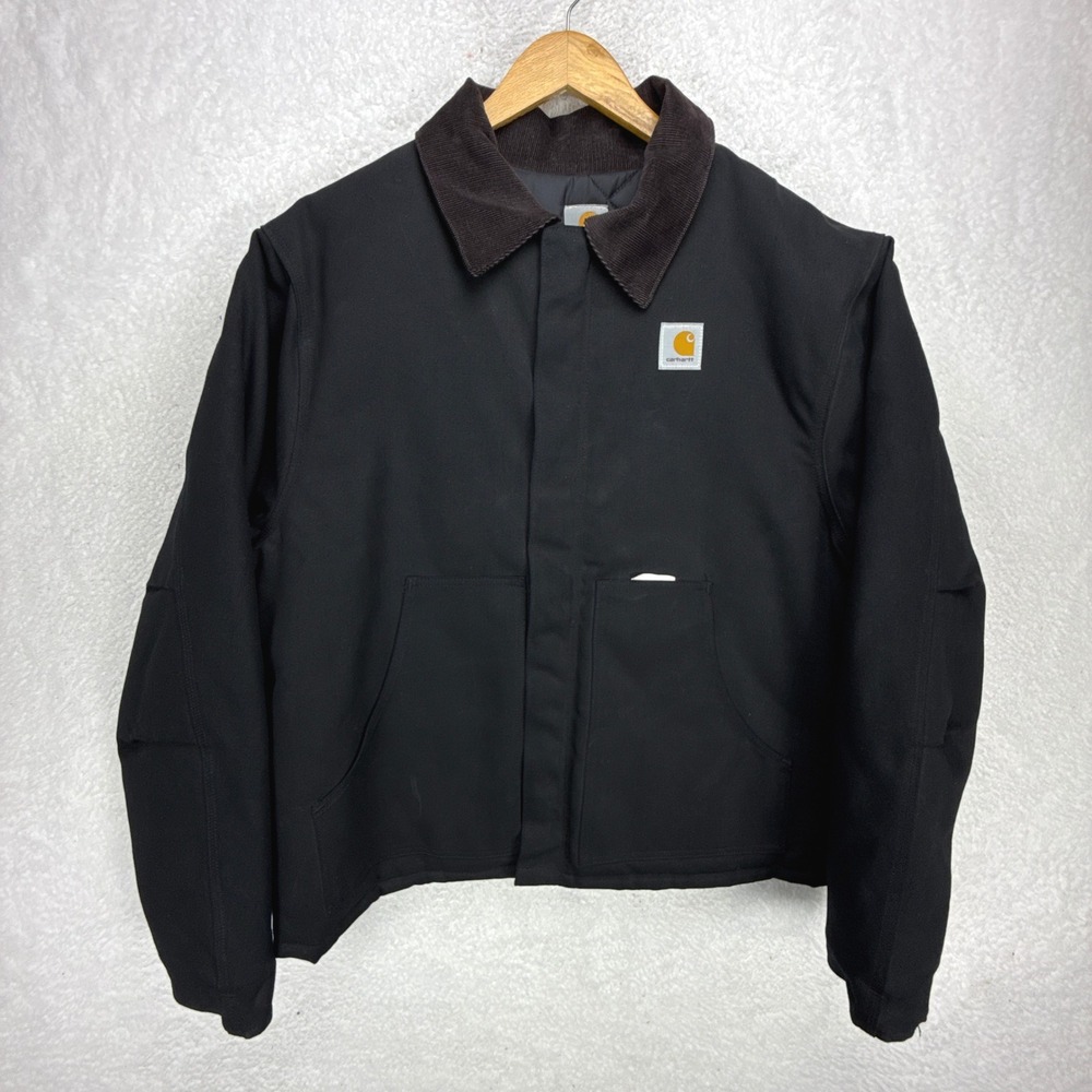 Carhartt Sandstone Jacket Arctic Quilt Lined Mens 52 Tall‎ 2XLT J02 BLK NWT NOS